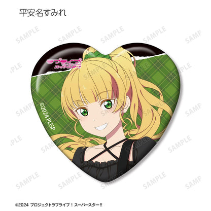 ラブライブ！スーパースター!!（LoveLive! Superstar!!） 樂隊ver. 繪圖心形徽章 11包入整盒