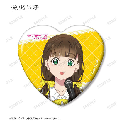ラブライブ！スーパースター!!（LoveLive! Superstar!!） 樂隊ver. 繪圖心形徽章 11包入整盒