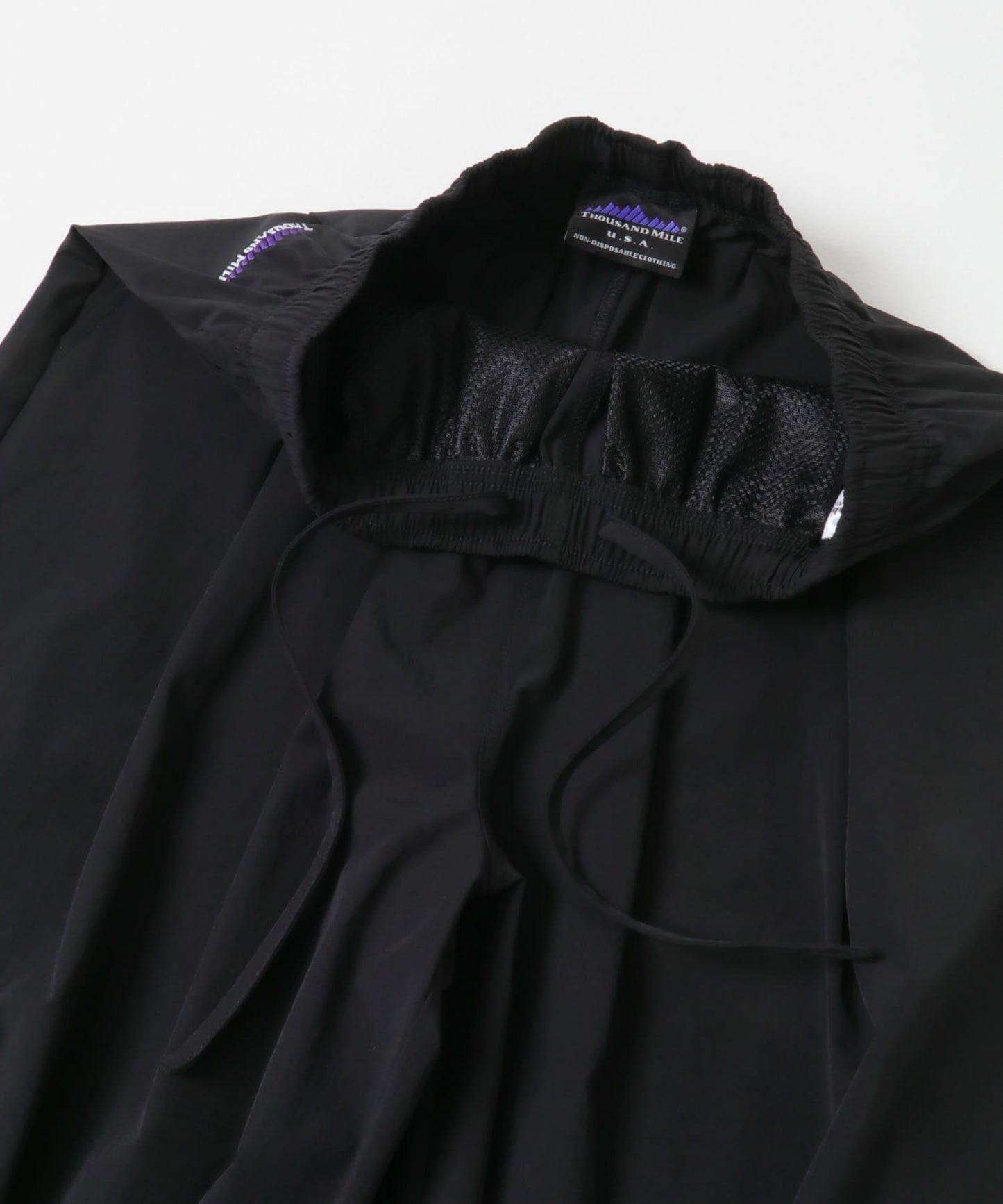 THOUSAND MILE×URBAN RESEARCH MID LENGTH TUCK PANTS 潑水吸水速幹防紫外線聯名款長褲