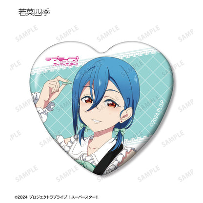 ラブライブ！スーパースター!!（LoveLive! Superstar!!） 樂隊ver. 繪圖心形徽章 11包入整盒