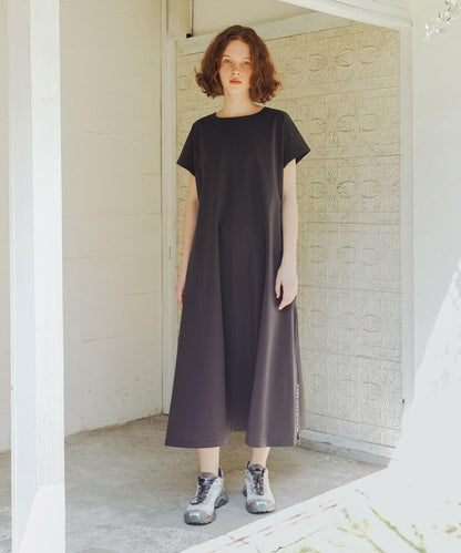 吸水速幹 UV防曬 易打理 THOUSAND MILE×URBAN RESEARCH FRENCH SLEEVE DRESS