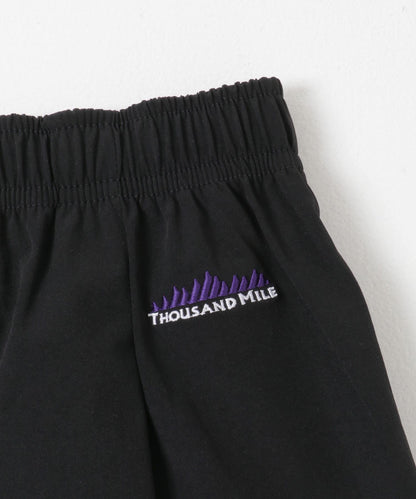 THOUSAND MILE×URBAN RESEARCH MID LENGTH TUCK PANTS 潑水吸水速幹防紫外線聯名款長褲