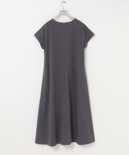 吸水速幹 UV防曬 易打理 THOUSAND MILE×URBAN RESEARCH FRENCH SLEEVE DRESS