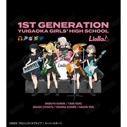 ラブライブ！スーパースター!!（LoveLive! Superstar!!） 1期生 樂隊ver. Teeユニセックス XL碼