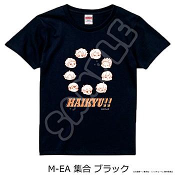 排球少年 第11彈 集合 T恤 M-EA款 黑色 M碼