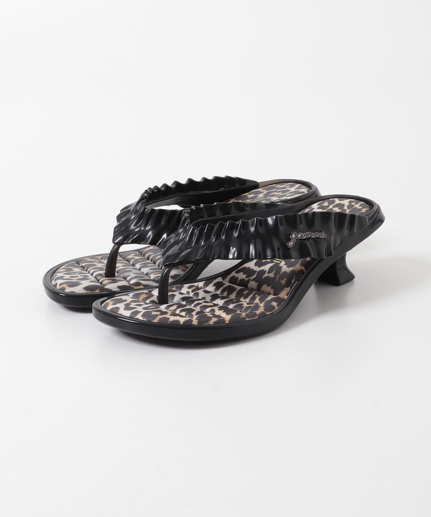 GANNI×MELISSA THONG KITTEN HEEL