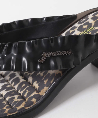 GANNI×MELISSA THONG KITTEN HEEL