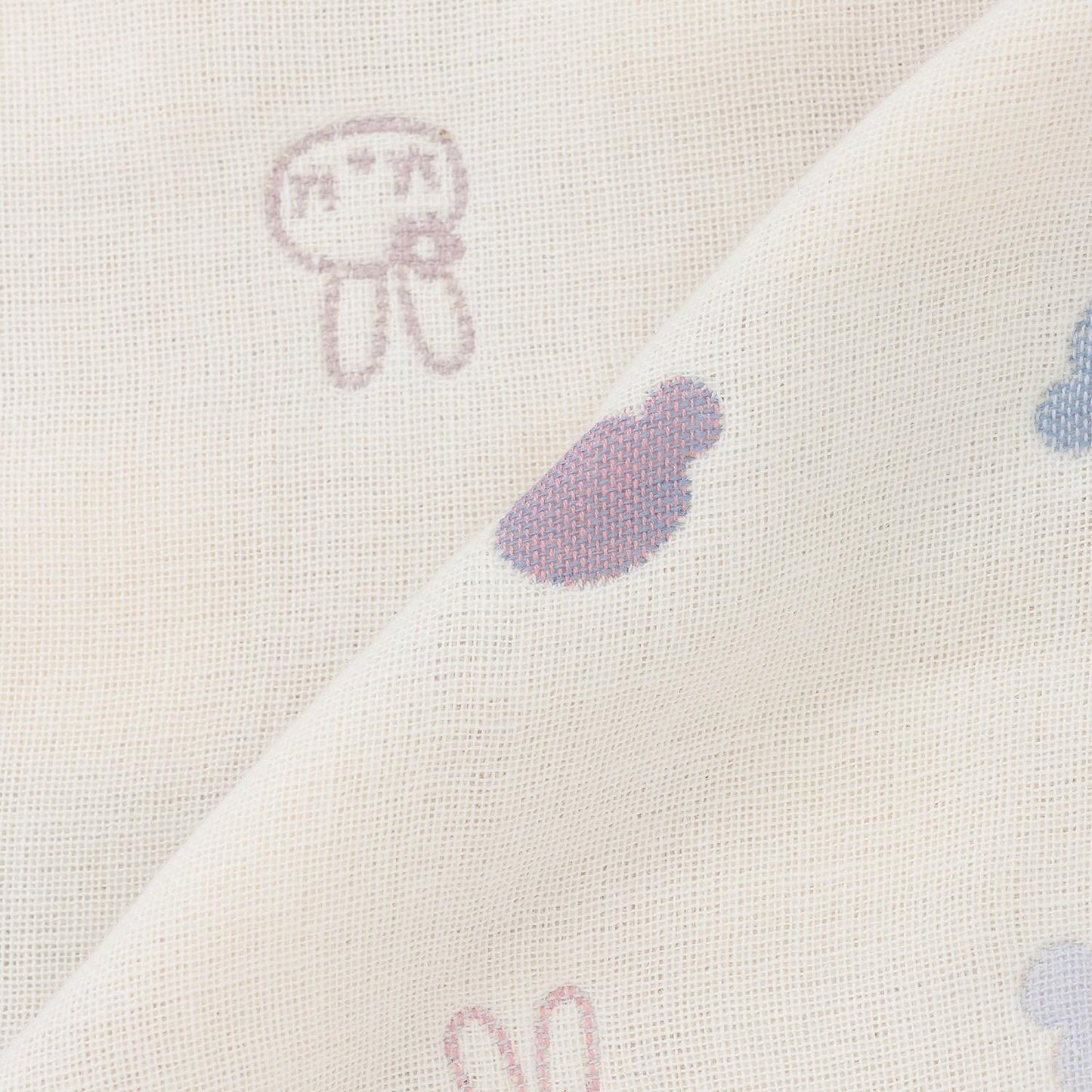 KP×赤ちゃんの城 6重紗布 嬰兒包巾