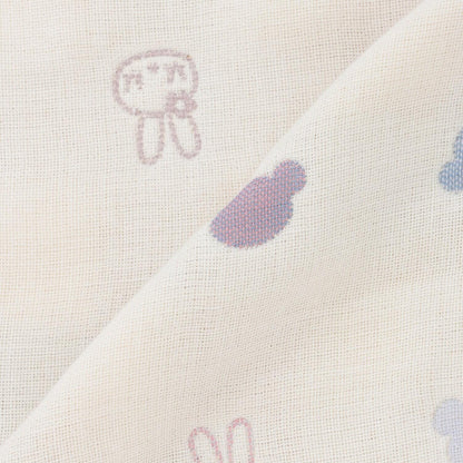 KP×赤ちゃんの城 6重紗布 嬰兒包巾