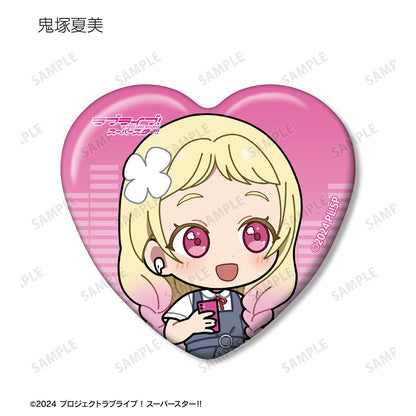 ラブライブ！スーパースター!!（LoveLive! Superstar!!） 音樂ver. Q版角色心形徽章 11包入整盒