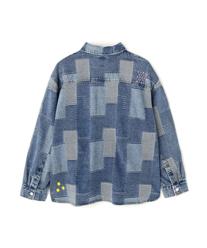 B omnivore/ビーオムニボー HANDSTITCH DENIM SHIRT 牛仔襯衫