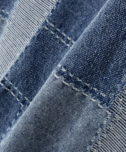 B omnivore/ビーオムニボー HANDSTITCH DENIM SHIRT 牛仔襯衫