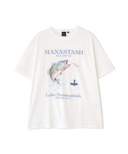 MANASTASH/マナスタッシュ/ LAKE SAMMAMISH TEE 【EC限定商品】