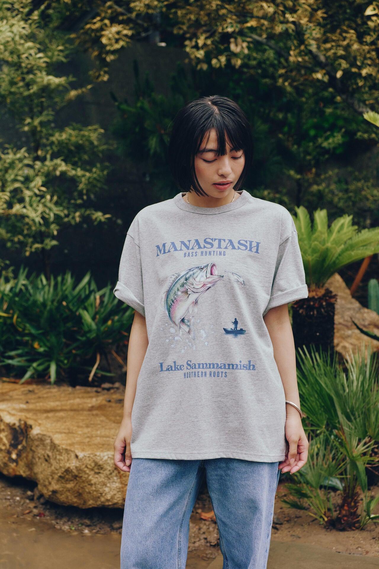 MANASTASH/マナスタッシュ/ LAKE SAMMAMISH TEE 【EC限定商品】