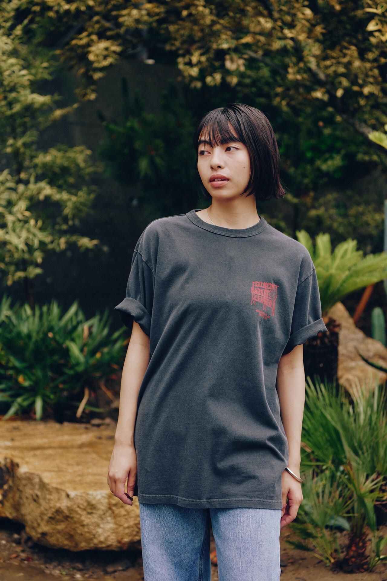 MANASTASH/マナスタッシュ/SALMON MARKET CENTER TEE 【EC限定商品】