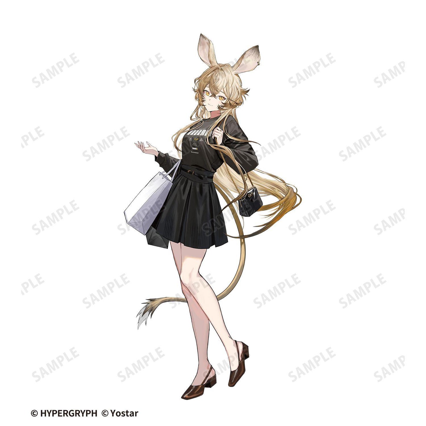 明日方舟（明日方舟） ドロシー ショッピングver. BIG廓形長袖T恤 男女同款 M碼
