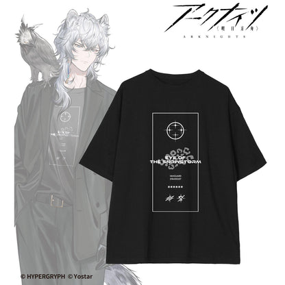 明日方舟 凜御シルバーアッシュ 購物ver. BIG廓形T恤 XL碼