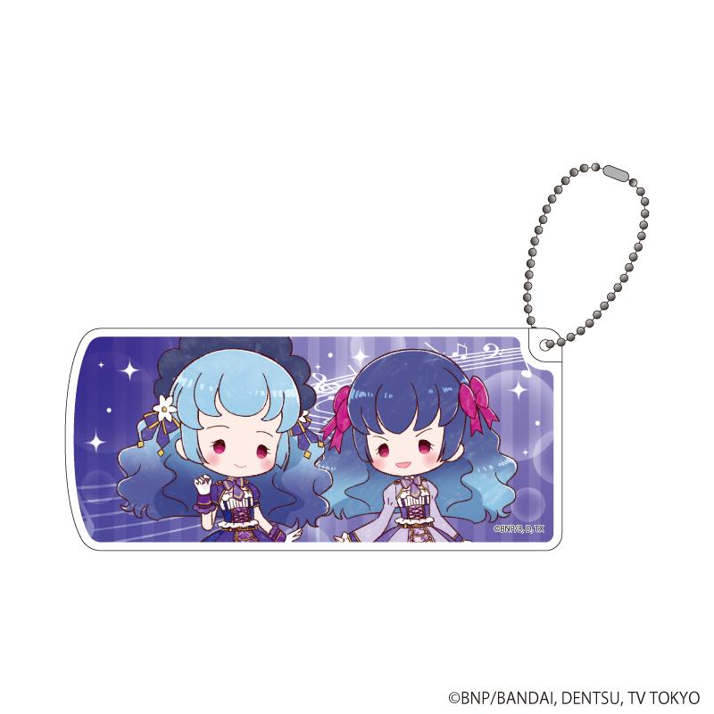 アイカツフレンズ！（偶像活動Friends！） 白雪繪麻&黑澤凜 側推式收納盒 Graphart插畫款