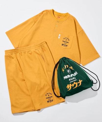 PARI PARI apt.×SAUVENIR×FREAK'S STORE 聯名 全夜桑拿 KANNAIGI 附收納袋加絨套裝