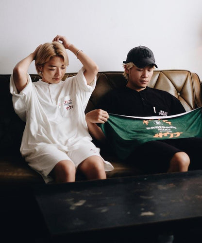 PARI PARI apt.×SAUVENIR×FREAK'S STORE 聯名 オールナイトサウナ 毛巾網眼包套裝