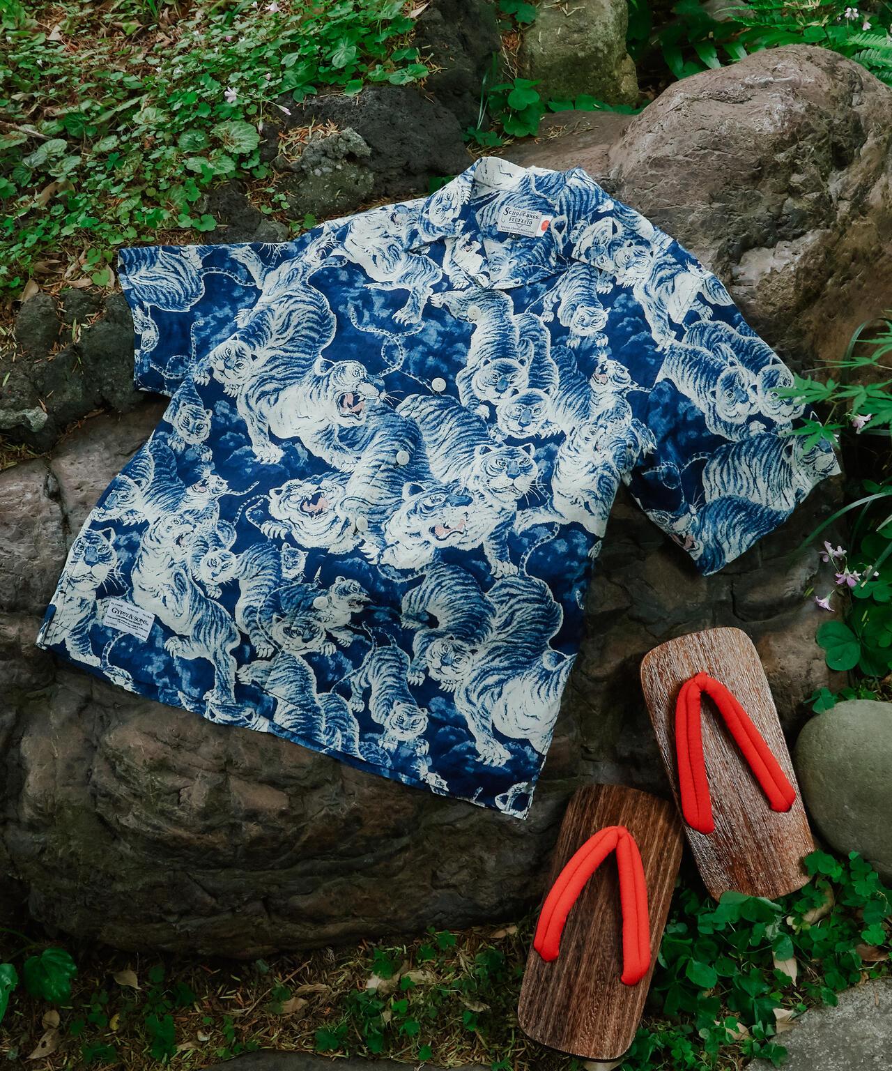 GYPSY&SONS INDIGO SHIRT 百虎 靛藍襯衫
