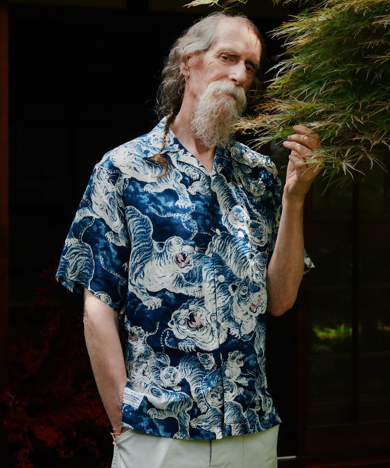 GYPSY&SONS INDIGO SHIRT 百虎 靛藍襯衫