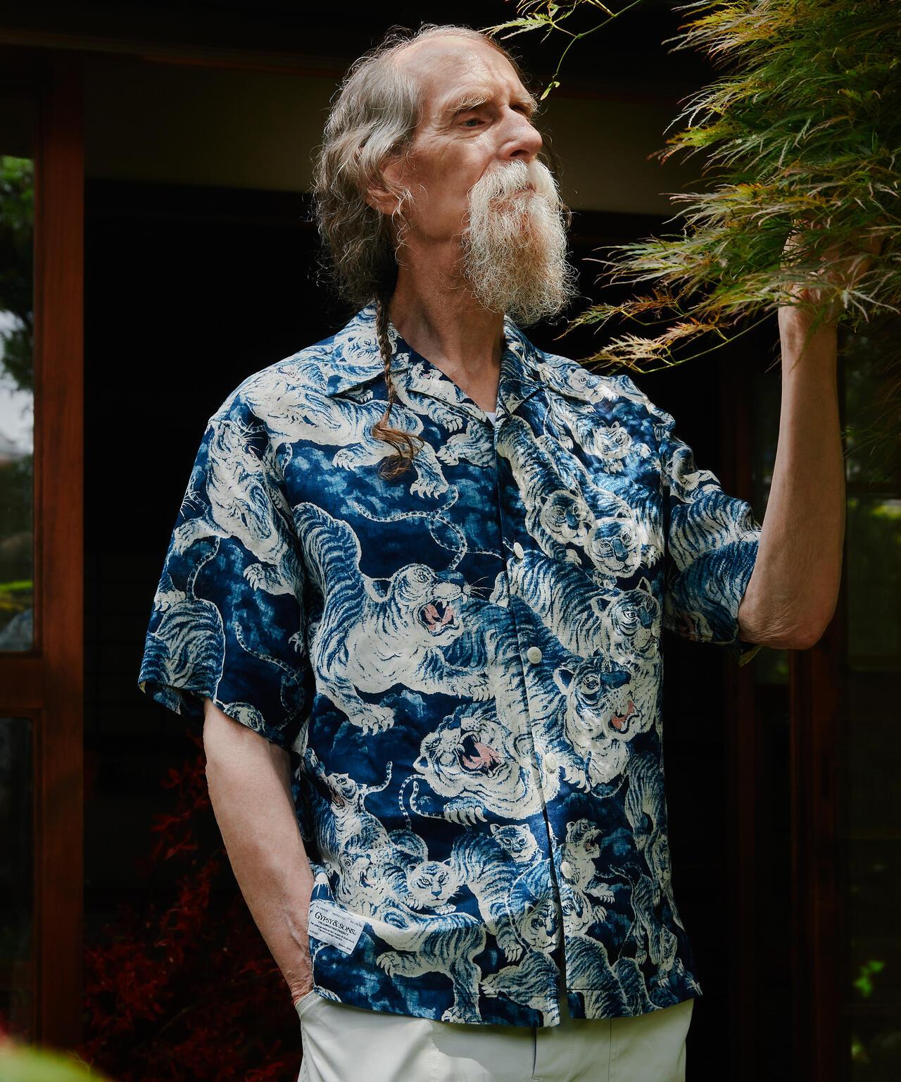 GYPSY&SONS INDIGO SHIRT 百虎 靛藍襯衫
