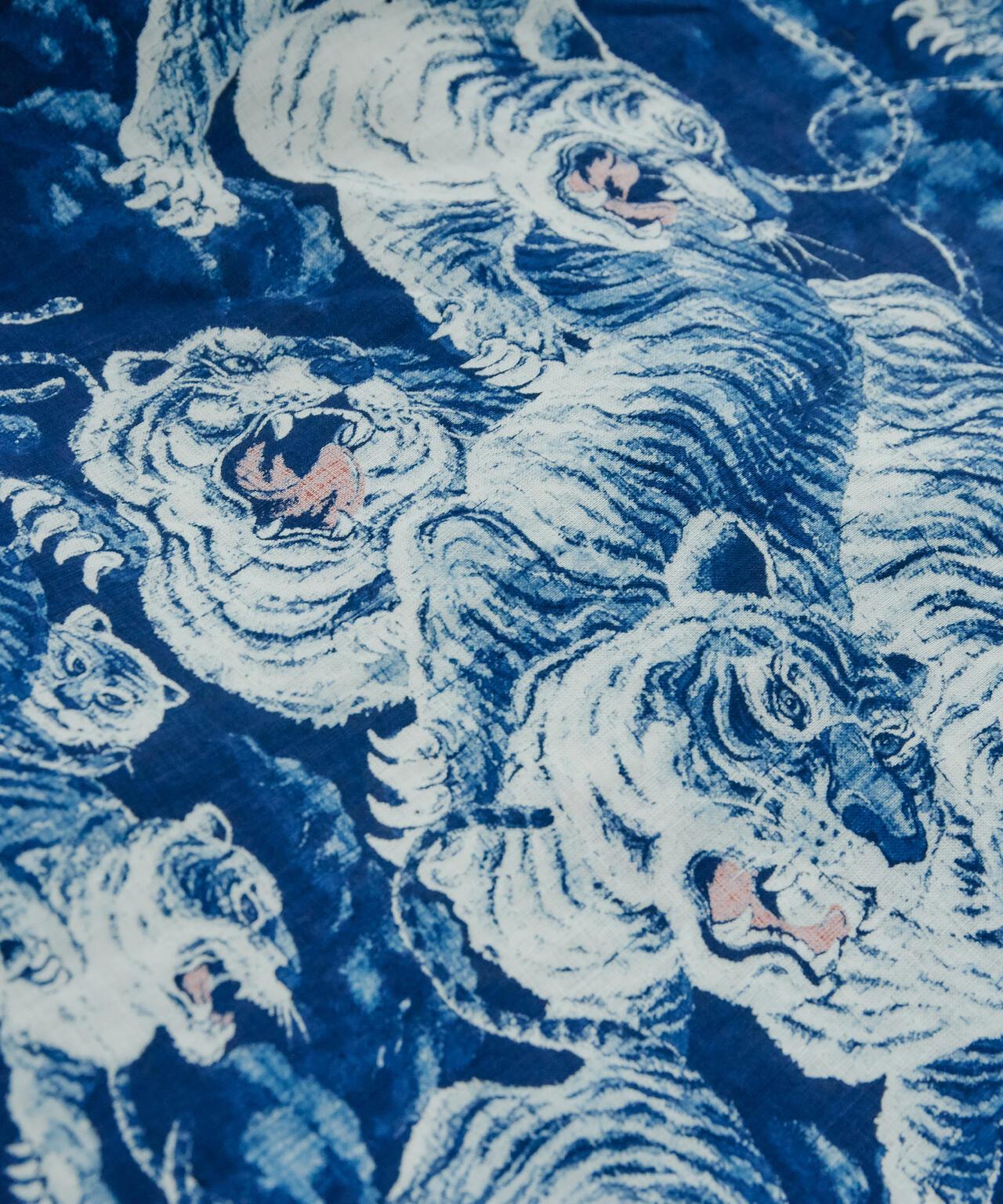 GYPSY&SONS INDIGO SHIRT 百虎 靛藍襯衫