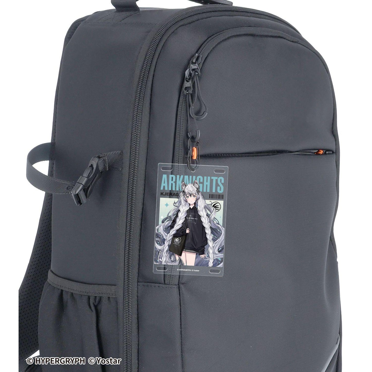 明日方舟 聖聆プラマニクス 購物ver. 帶登山扣卡片型亞克力鑰匙扣