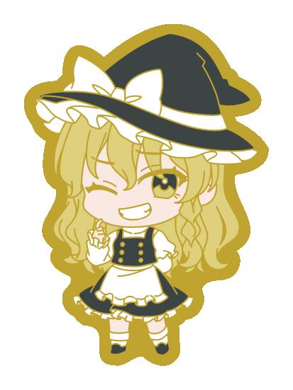 東方Project MAGiCATCH（磁力徽章） 霧雨魔理沙