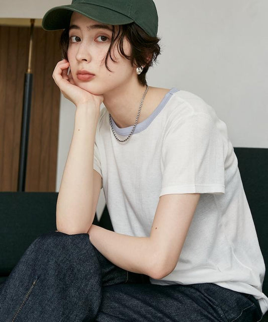 聯名 Light Panel Rib Crew Tee