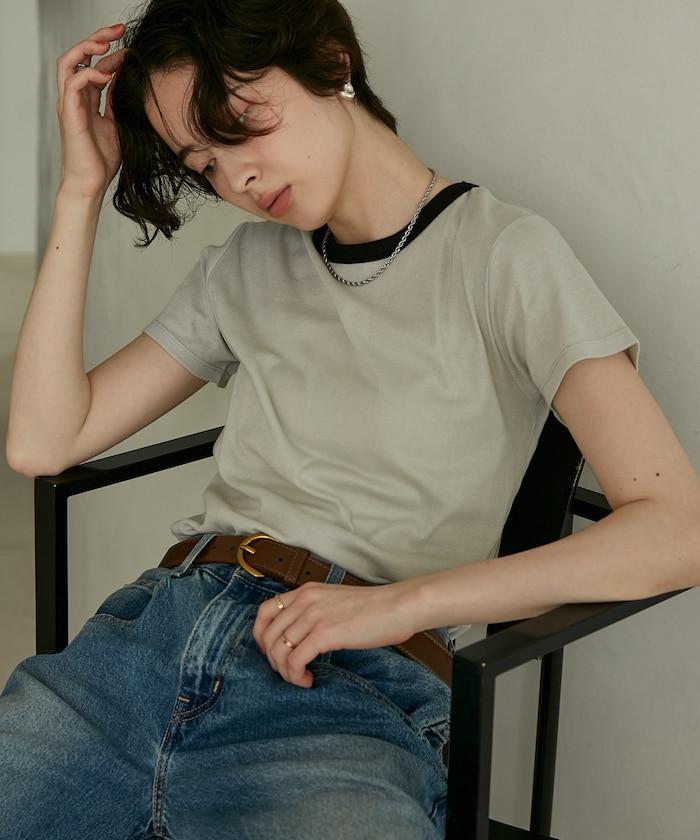 聯名 Light Panel Rib Crew Tee