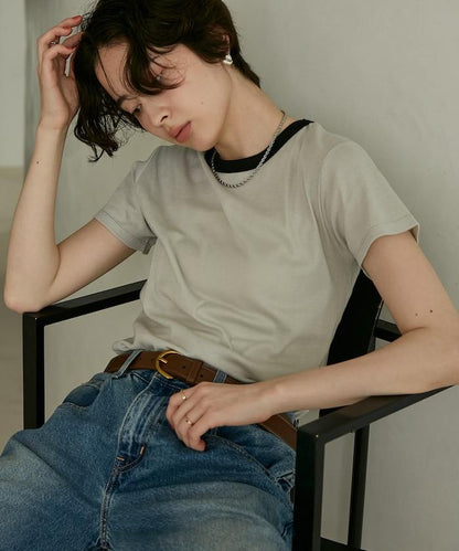 聯名 Light Panel Rib Crew Tee