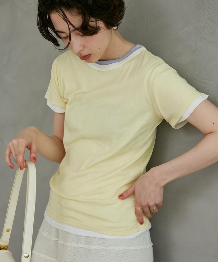 聯名 Light Panel Rib Crew Tee