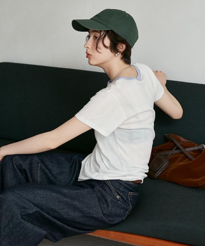 聯名 Light Panel Rib Crew Tee