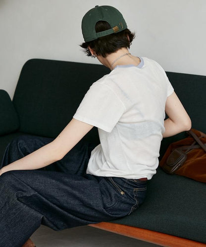聯名 Light Panel Rib Crew Tee