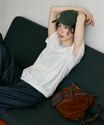 聯名 Light Panel Rib Crew Tee
