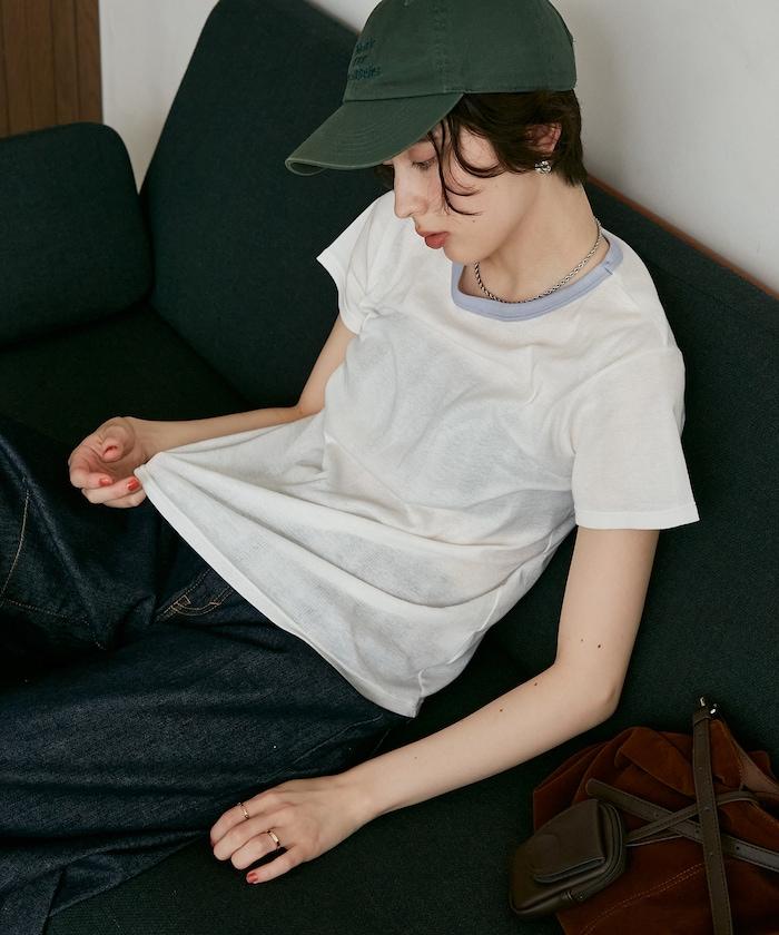聯名 Light Panel Rib Crew Tee