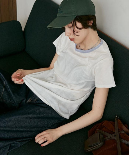 聯名 Light Panel Rib Crew Tee