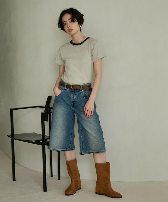 聯名 Light Panel Rib Crew Tee