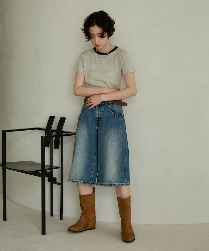 聯名 Light Panel Rib Crew Tee
