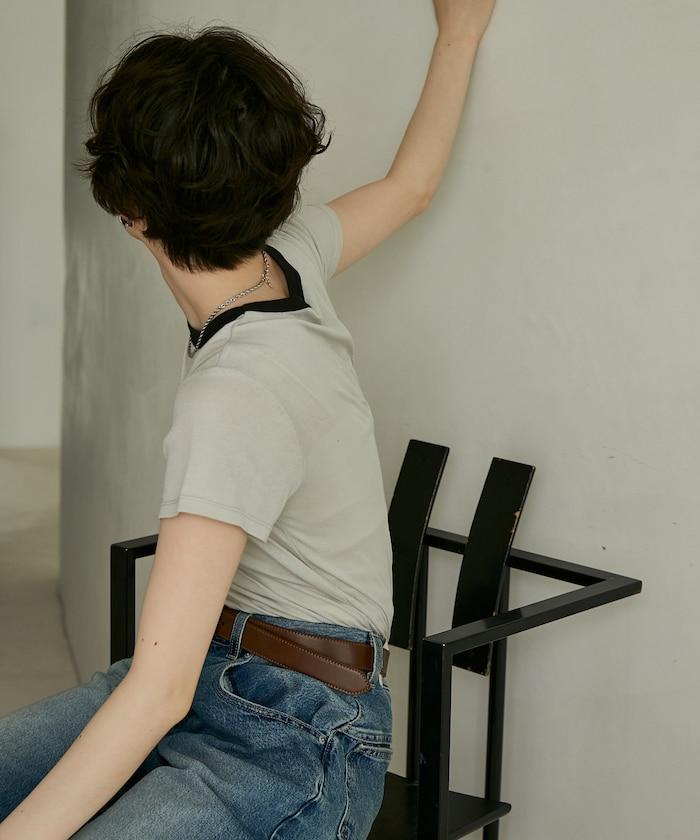 聯名 Light Panel Rib Crew Tee
