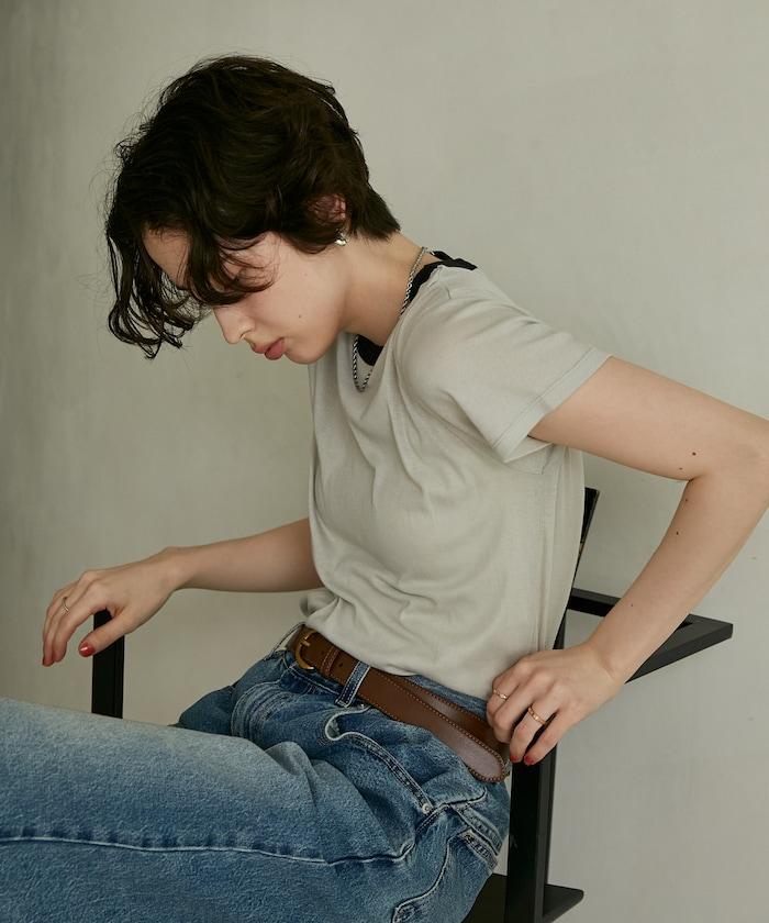 聯名 Light Panel Rib Crew Tee