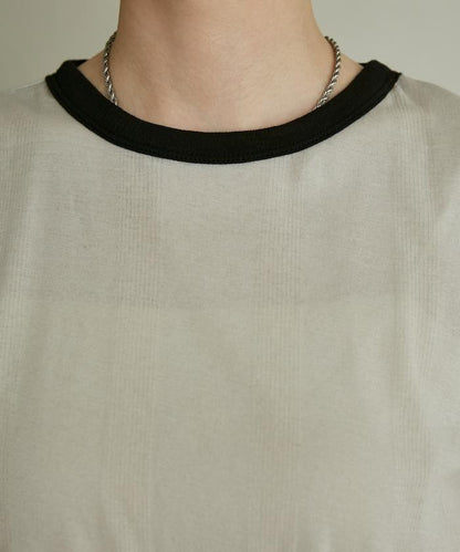 聯名 Light Panel Rib Crew Tee