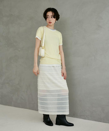 聯名 Light Panel Rib Crew Tee