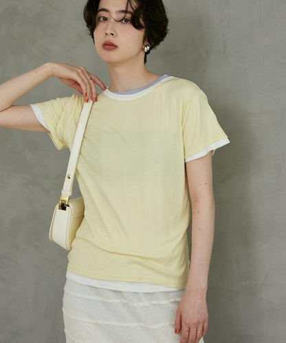 聯名 Light Panel Rib Crew Tee