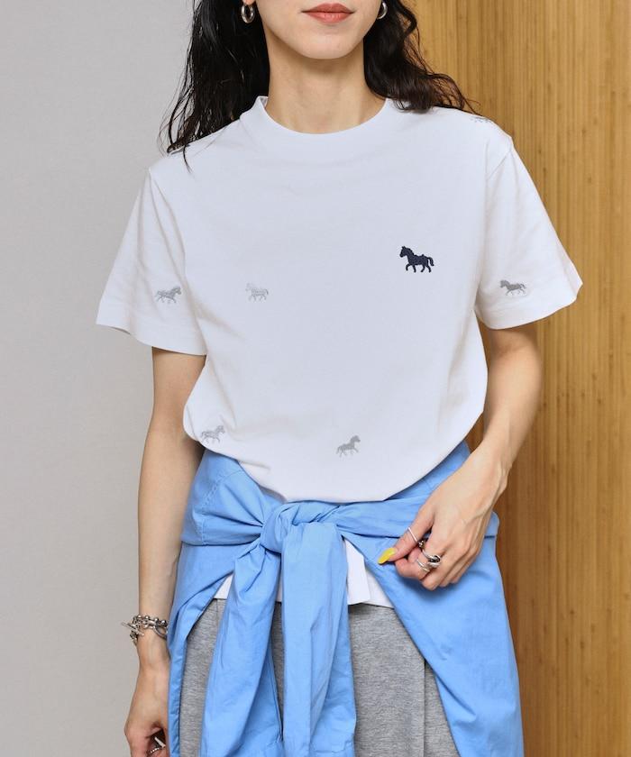 有機棉 全幅刺繡 T恤