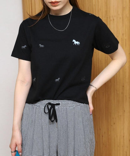 有機棉 全幅刺繡 T恤
