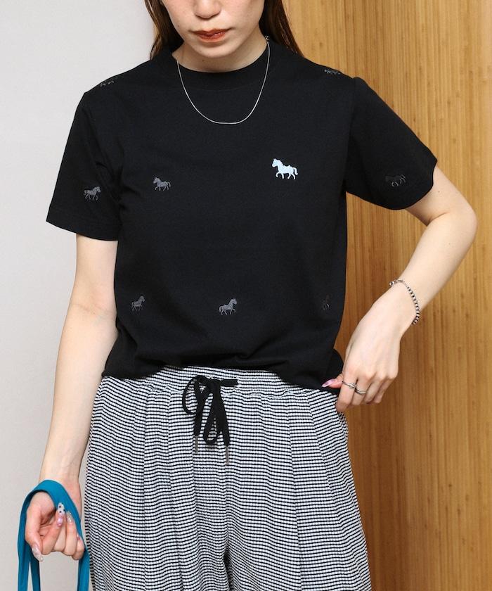 有機棉 全幅刺繡 T恤