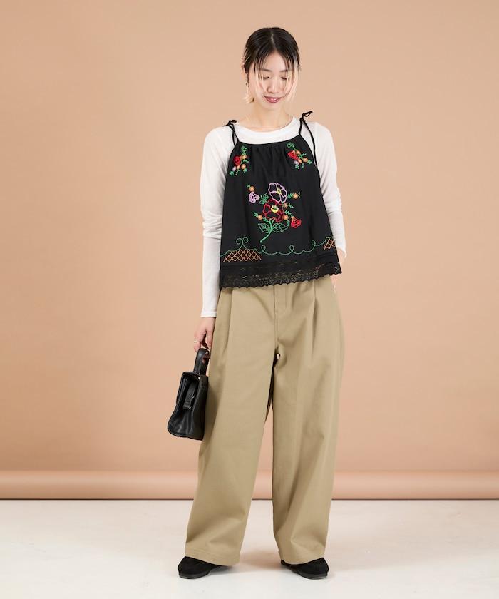 Dickies 聯名 彎刀闊腿褲